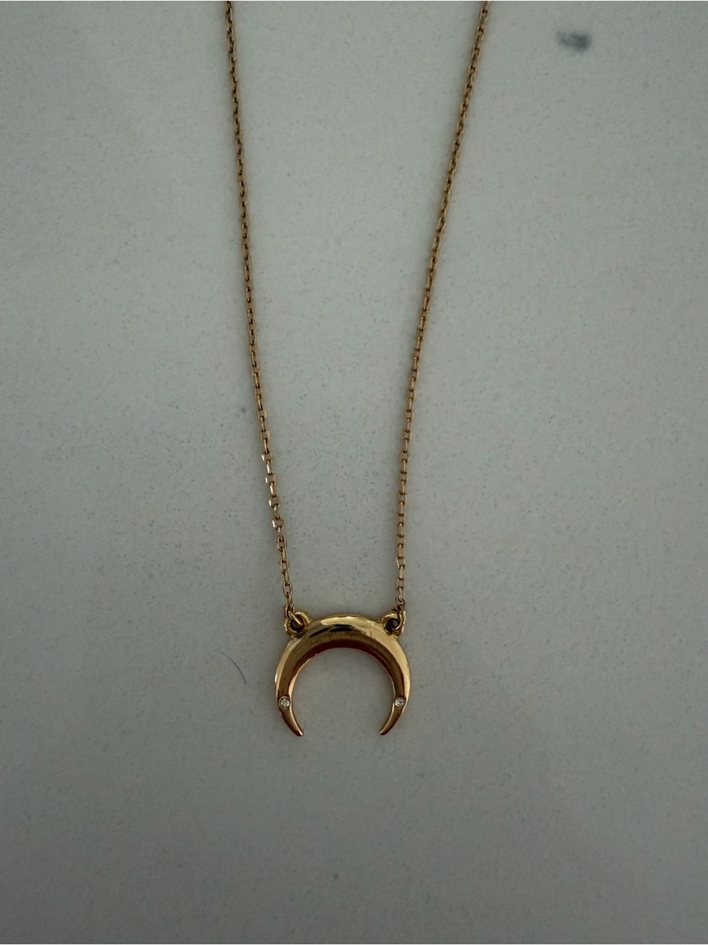Uncommon James Gold Crescent Pendant Necklace - Women Jewelry